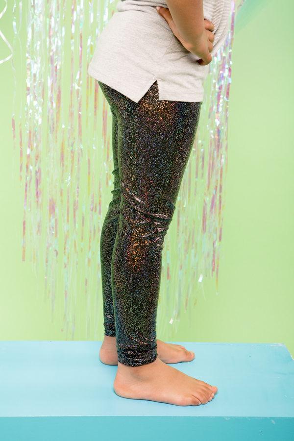 Children's sparkly leggings hotsell